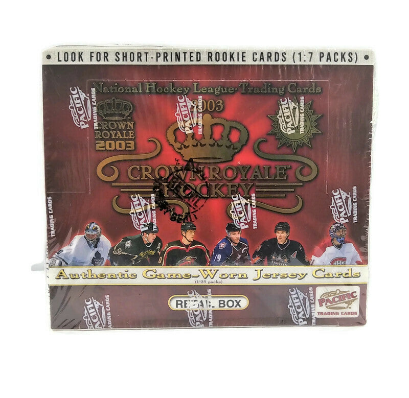 2002-03 Pacific Crown Royale Hockey Retail Box (LAST BOX !) - BigBoi Cards