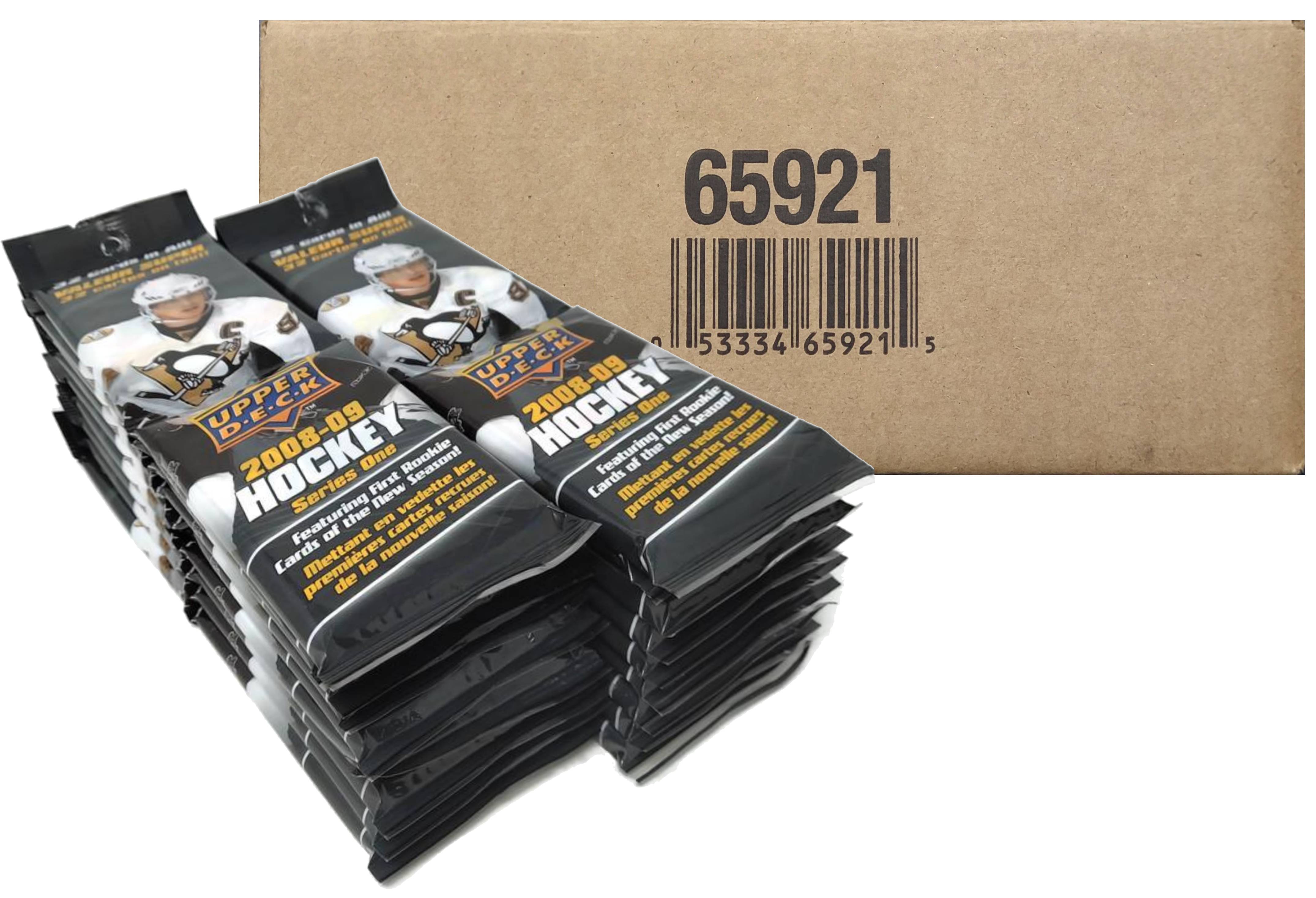 2008-09 Upper Deck Series 1 Hockey Fat Pack (18 Packs per Box) - Miraj Trading
