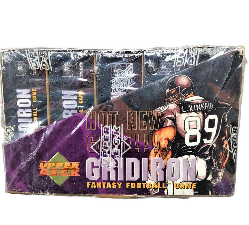 1995 Upper Deck Gridiron Fantasy Football Starter Deck Box - Miraj Trading