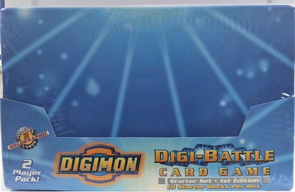 Digimon Digi-Battle Card Game: Series 1 Starter Deck Box