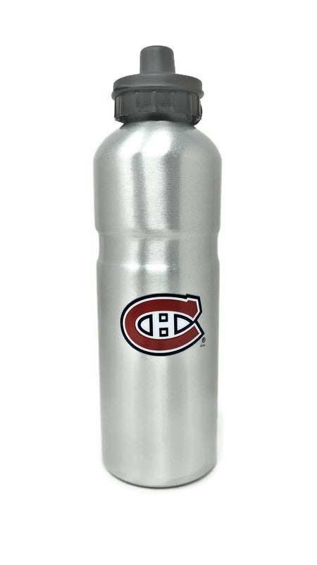Montreal Canadiens - Silver Water Bottle - Miraj Trading