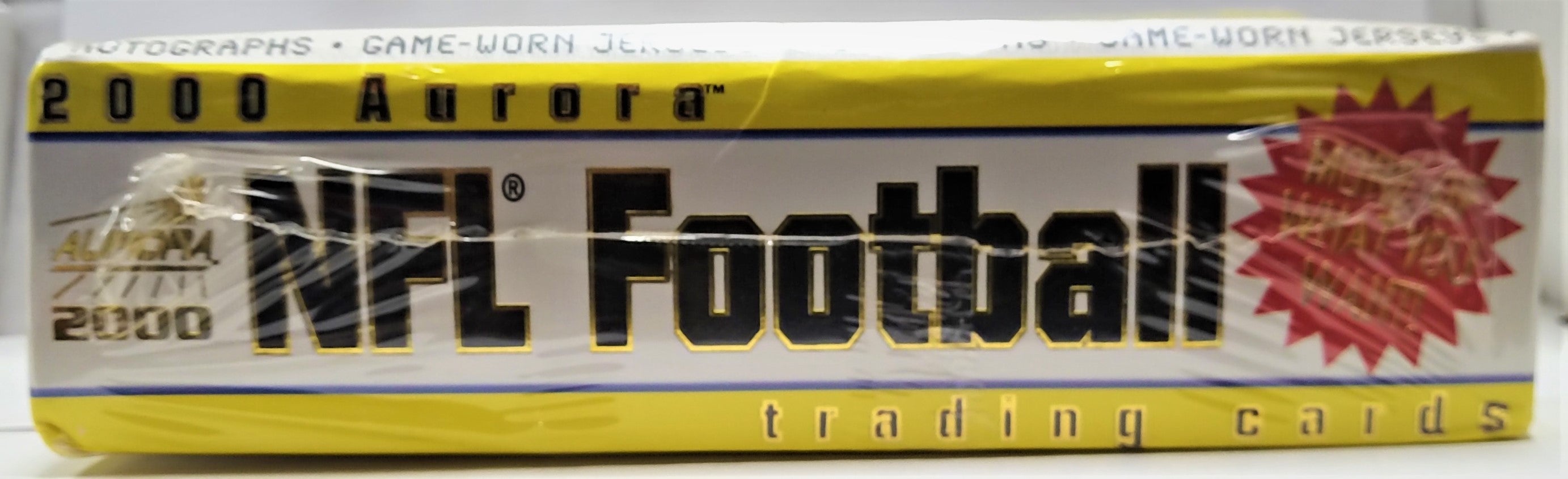 2000 Pacific Aurora Football Hobby Box - Miraj Trading