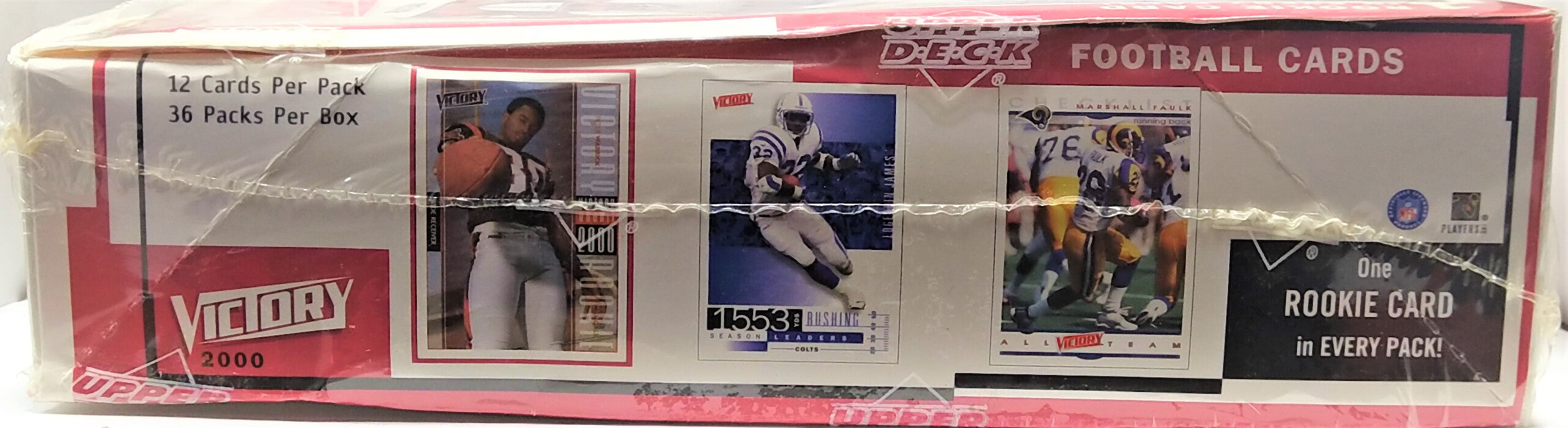 2000 Upper Deck Victory Football Hobby Box - Miraj Trading