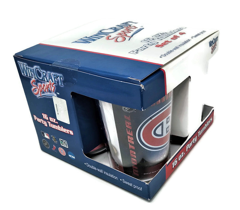 Montreal Canadiens WinCraft Sports 16 Oz Party Tumblers - Miraj Trading