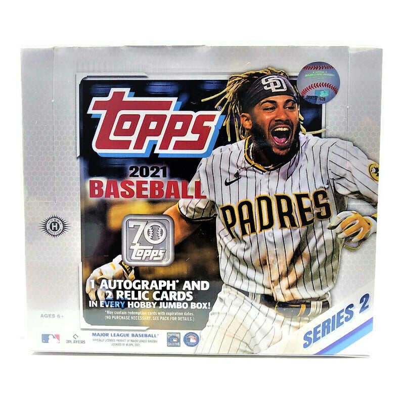 2021 Topps Series 2 Baseball Jumbo Box - Miraj Trading