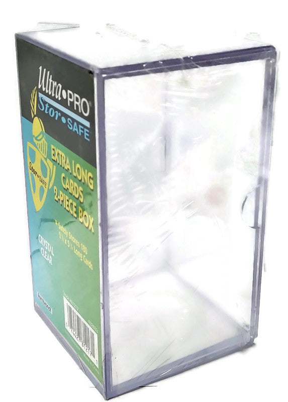 Ultra Pro Extra Long Cards 2 Piece Box Crystal Clear Box - Miraj Trading