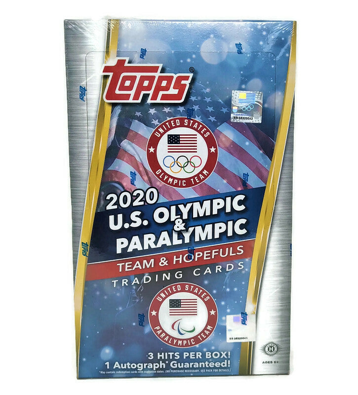 2020-2021 Topps U.S. Olympic & Paralympic Team Hopefuls Hobby Box - Miraj Trading