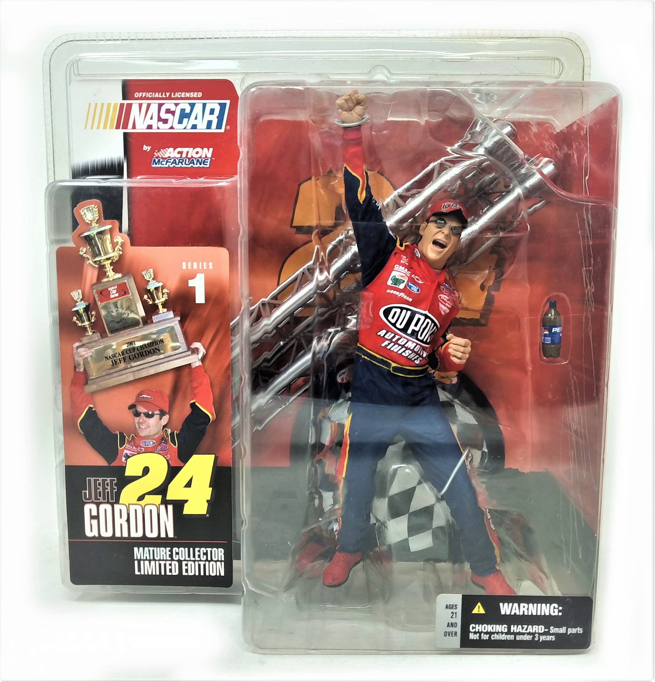 Nascar Jeff Gordon #24 Action McFarlane Mature Collector's Limited Edition 1 Figurine (LAST PIECE!) - Miraj Trading