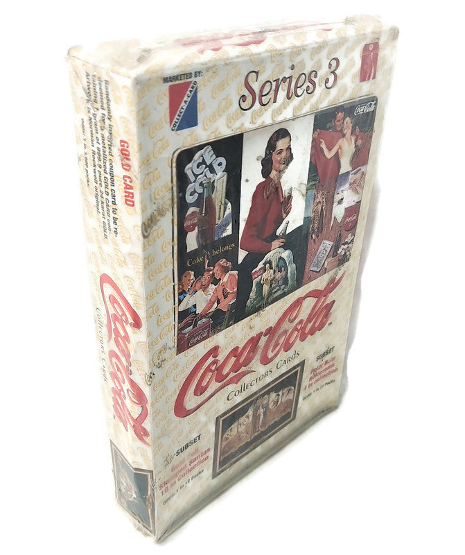 1994 Collect-a-card Coca Cola Series 3 Collector Trading Card Box - Miraj Trading