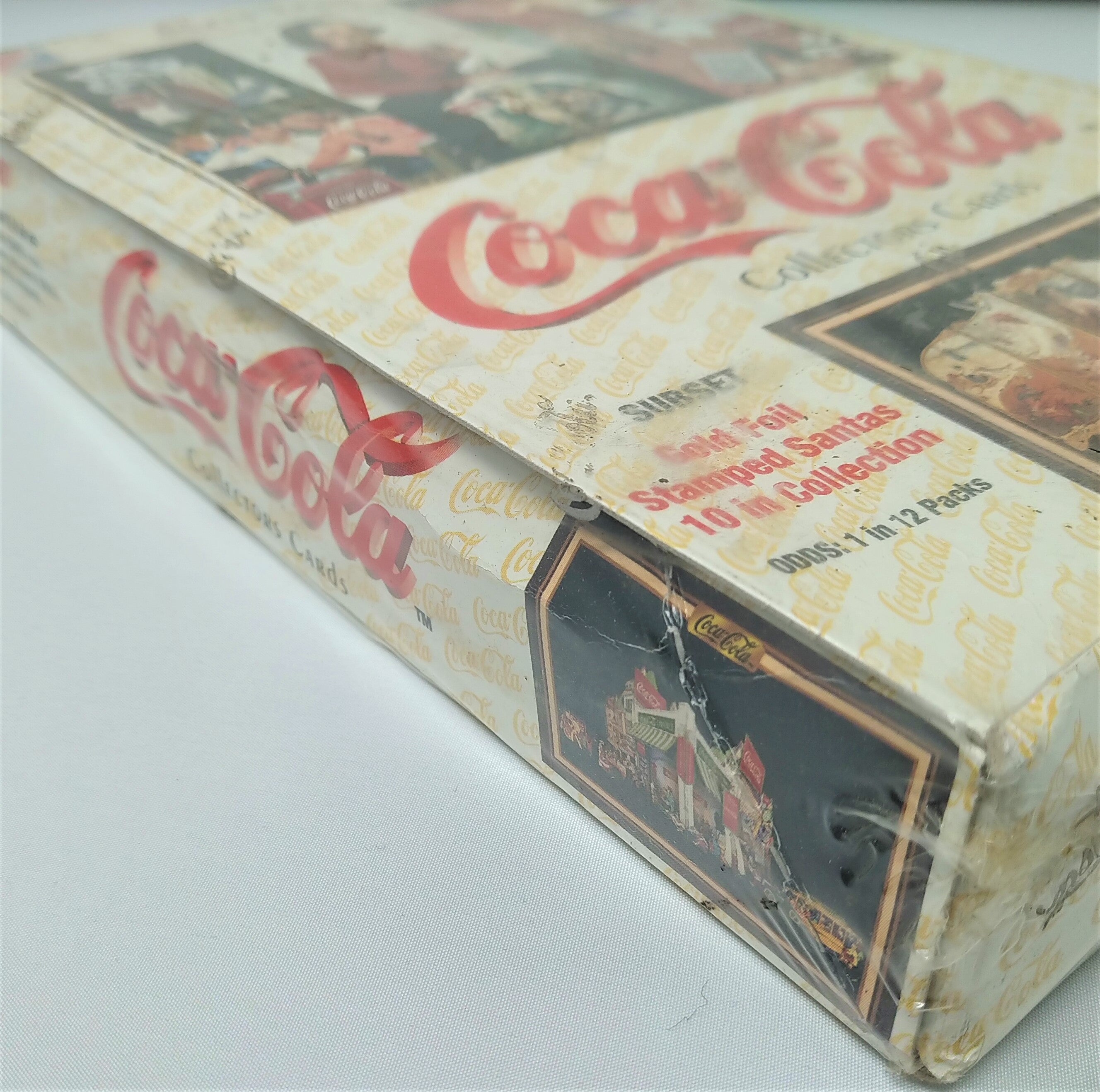 1994 Collect-a-card Coca Cola Series 3 Collector Trading Card Box - Miraj Trading