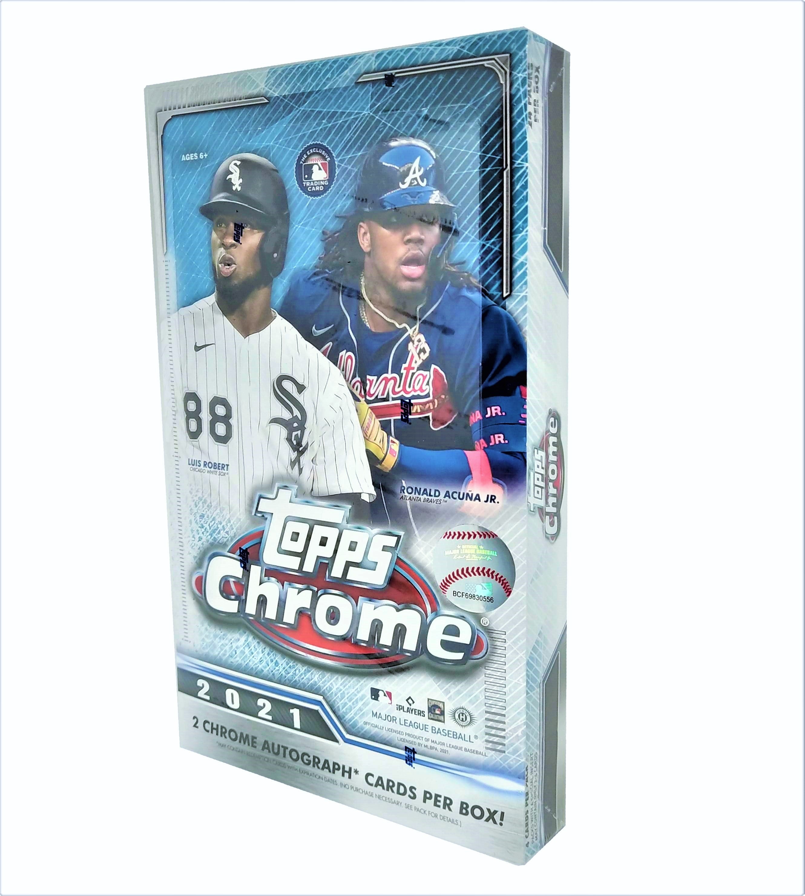 2021 Topps Chrome Baseball Hobby Box - Miraj Trading