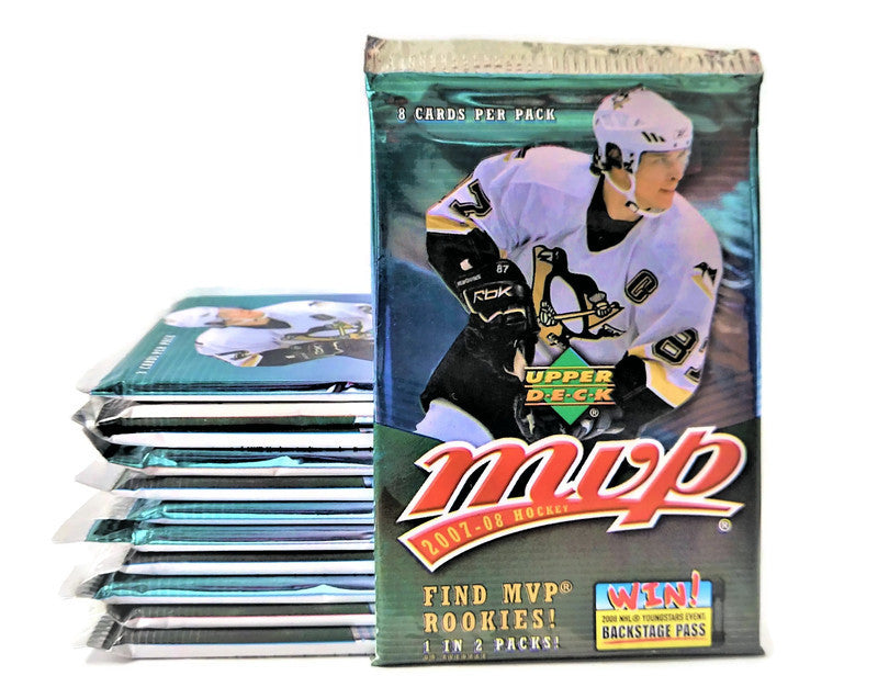 2007-08 Upper Deck MVP Hockey Pack (12 Packs a Lot) - Miraj Trading