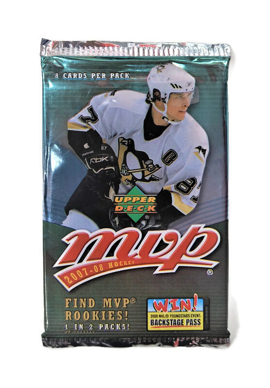 2007-08 Upper Deck MVP Hockey Pack (12 Packs a Lot) - Miraj Trading