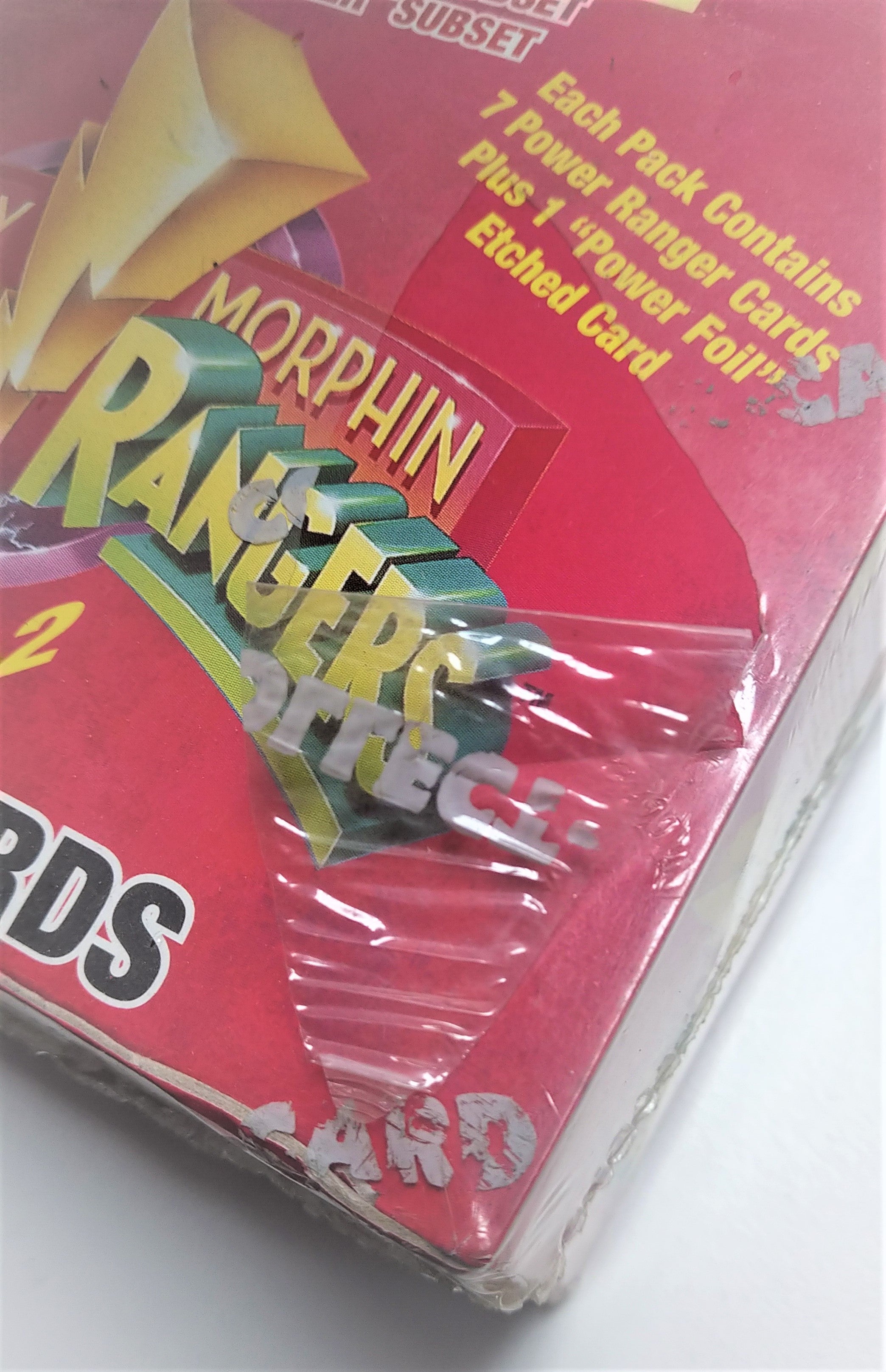 Collect-A-Card Mighty Morphin Power Rangers Series 2 Hobby Box (Last Box !) - Miraj Trading