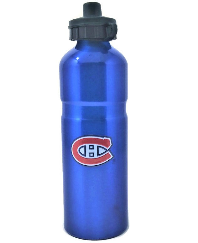 Montreal Canadiens Blue Opaque Water Bottle - Miraj Trading