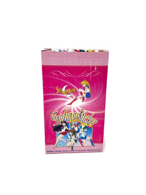 1998 Sailor Moon Trading Sticker 24 Packs Box - Miraj Trading