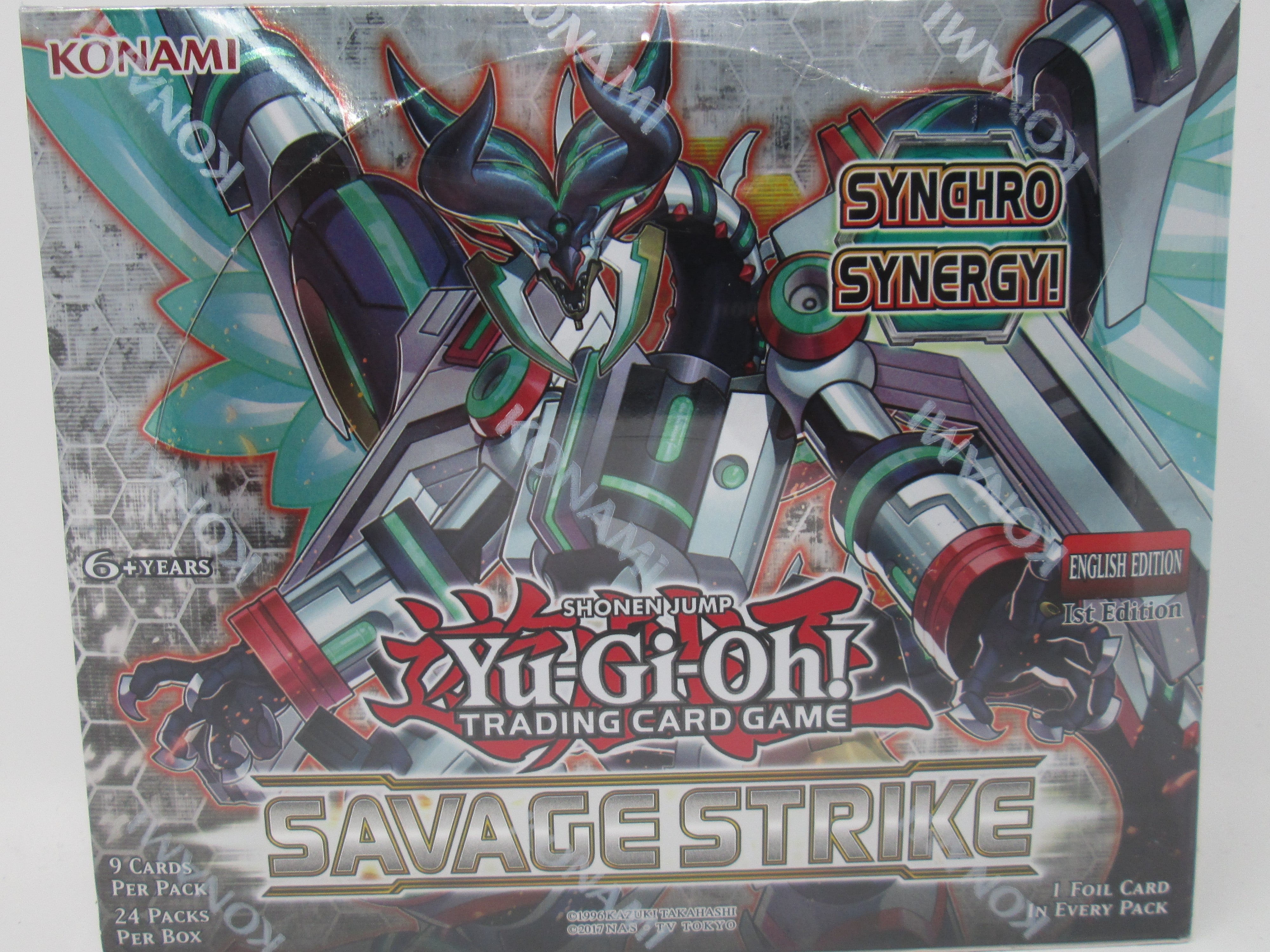 Konami Yu-Gi-Oh! TCG: Savage Strike 1st Edition Booster Box - BigBoi Cards