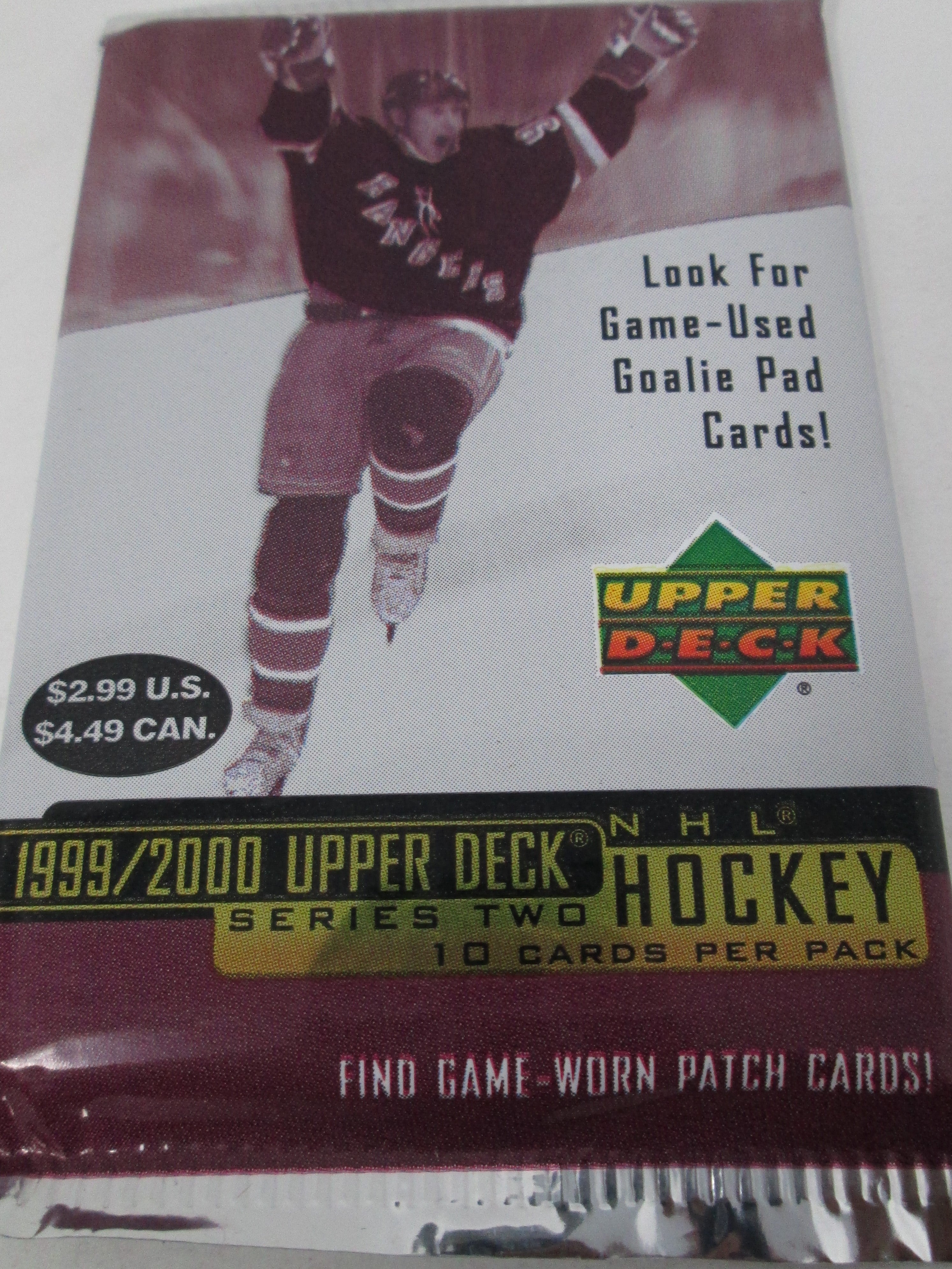 1999-00 Upper Deck Series 2 Hockey (12 Packs Lot) - BigBoi Cards
