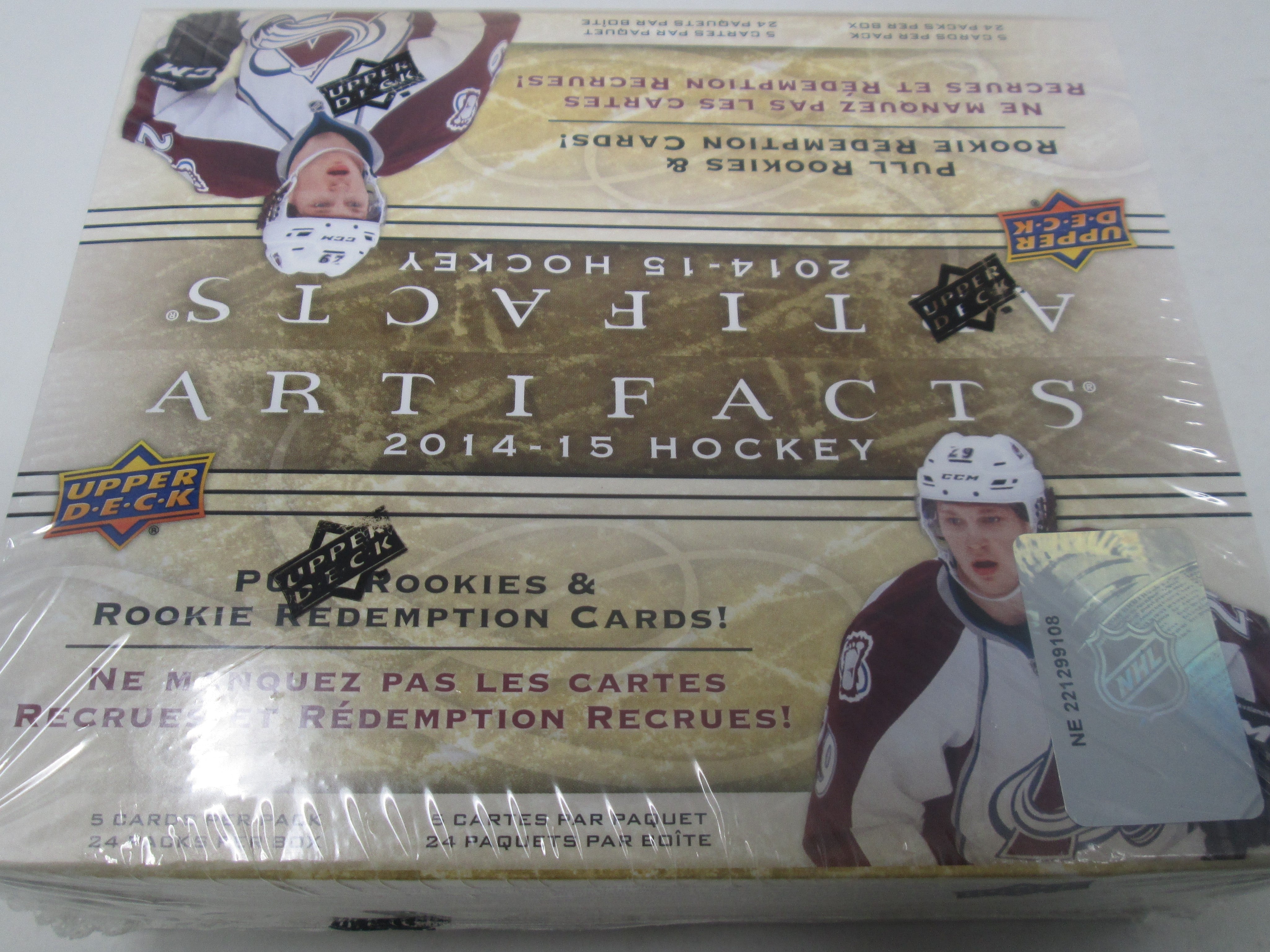 2014-15 Upper Deck Artifacts NHL Hockey Retail Box - BigBoi Cards