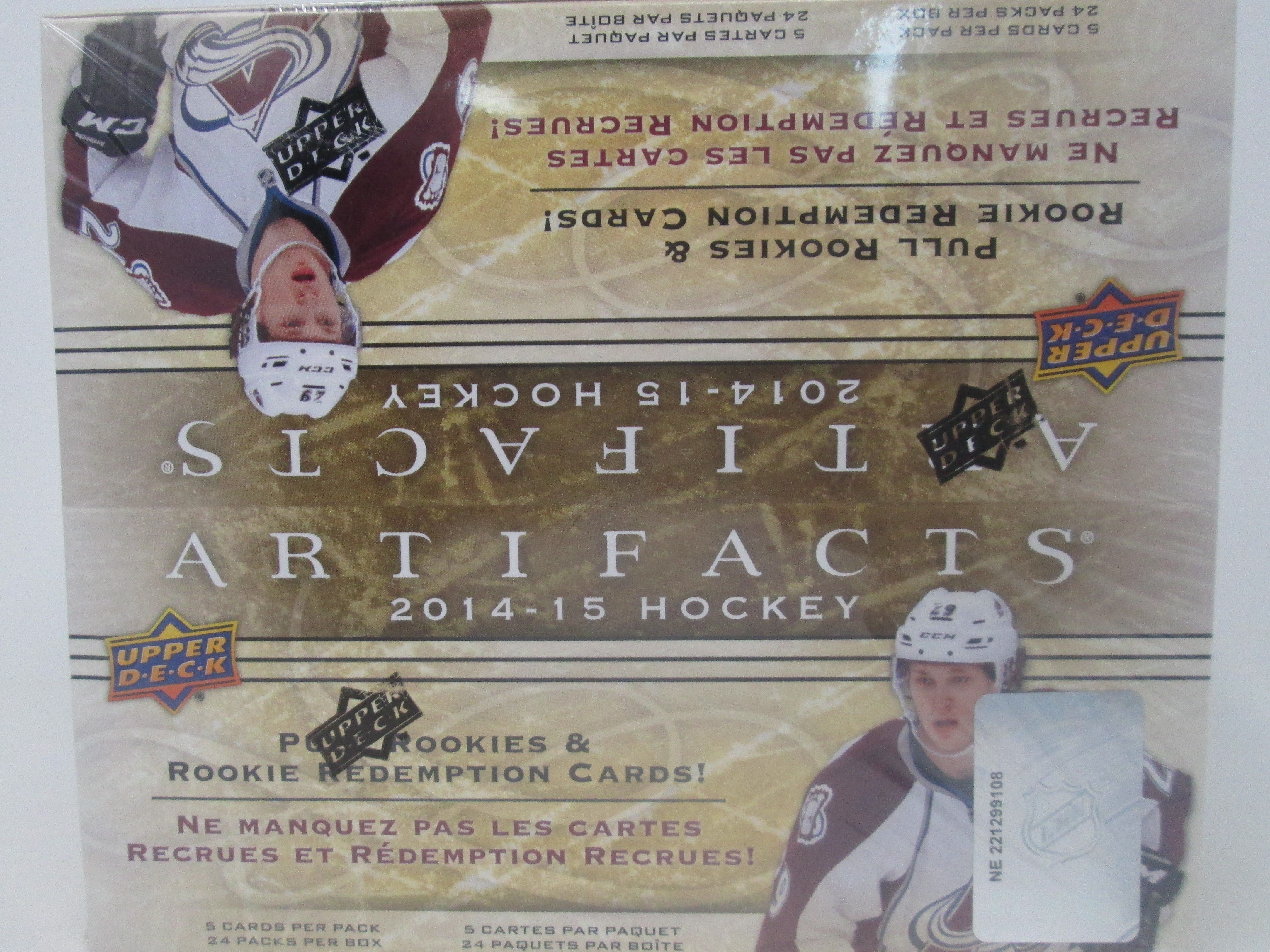 2014-15 Upper Deck Artifacts NHL Hockey Retail Box - BigBoi Cards