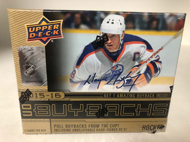2015-16 Upper Deck Buybacks Hockey Hobby Box - BigBoi Cards
