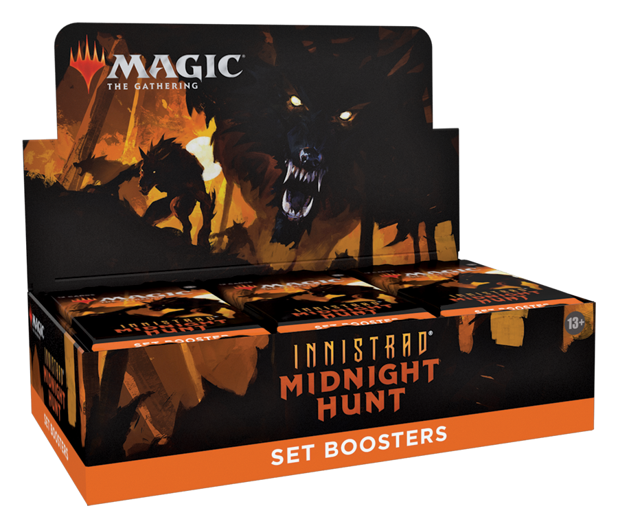 Magic The Gathering: Midnight Hunt Set Booster Box - Miraj Trading