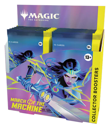 Magic March of The Machine Collector Booster Box (Pre-Order) - Miraj Trading