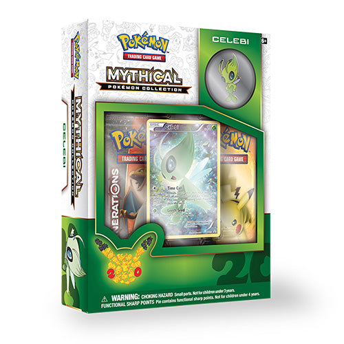 Pokémon TCG: Mythical Celebi Pin Collection Box - BigBoi Cards