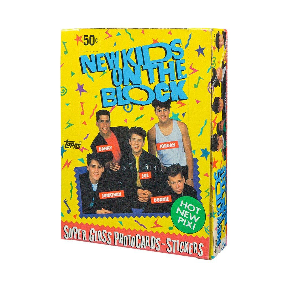 Topps NEW KIDS ON THE BLOCK 1989 (36 Count Wax Packs) - BigBoi Cards