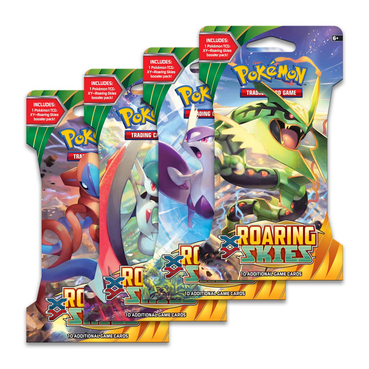 Pokemon  XY- Roaring Skies Sleeved Booster Pack (24 packs a lot) - BigBoi Cards