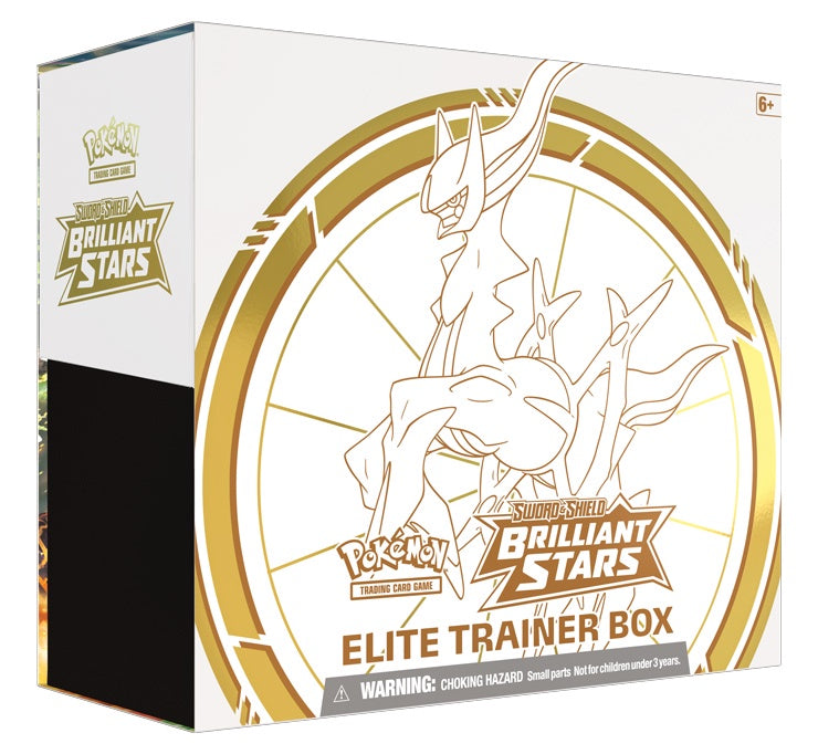 Pokemon Sword & Shield Brilliant Stars Elite Trainer Box (Pre-Order) - Miraj Trading
