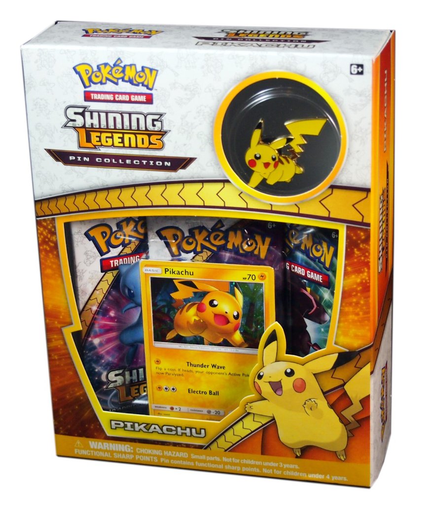 Pokémon TCG: Shining Legends Pin Collection Box - BigBoi Cards