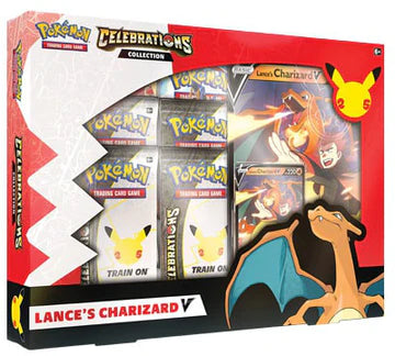 Pokemon Celebrations Collection Lance's Charizard V Box - Miraj Trading