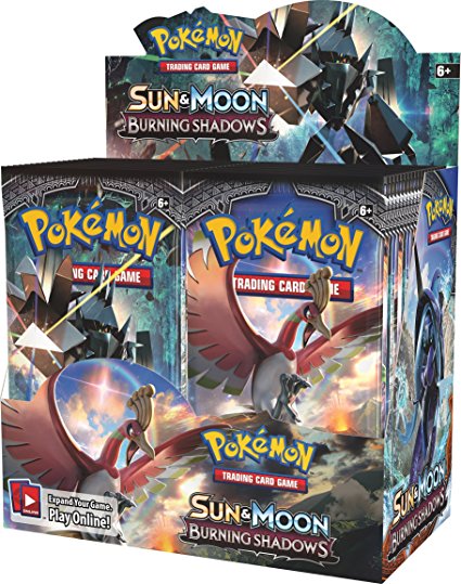 Pokémon TCG Sun & Moon Burning Shadows Booster Box (Case of 6) - BigBoi Cards