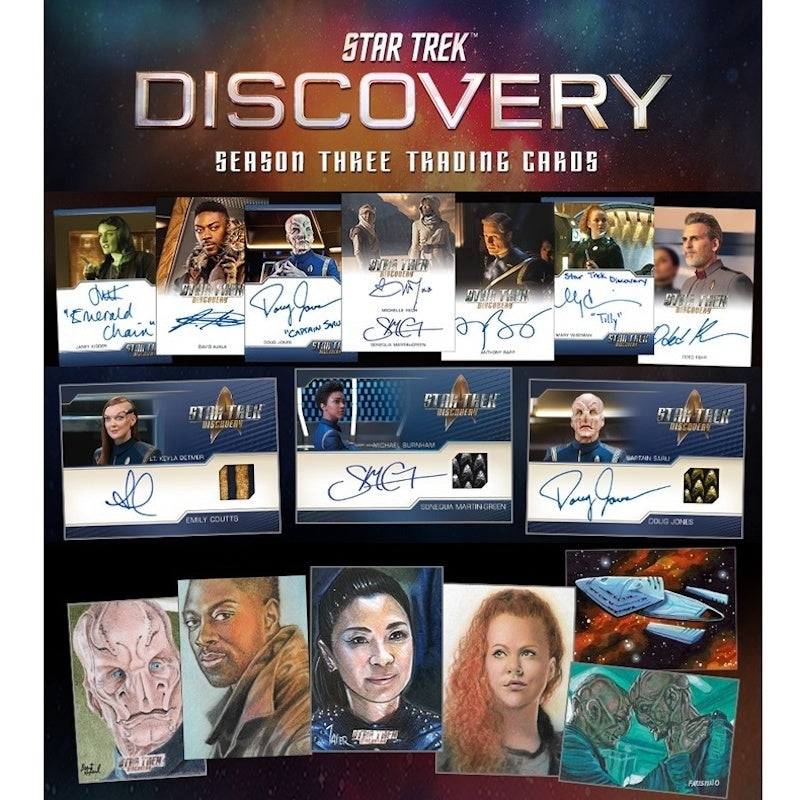 Rittenhouse Archives Star Trek Discovery Season Three Hobby Box (Pre-Order) - Miraj Trading