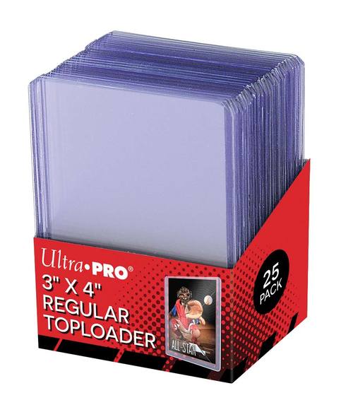 Ultra Pro Regular Toploaders 3" x 4" (Lot of 5) - BigBoi Cards