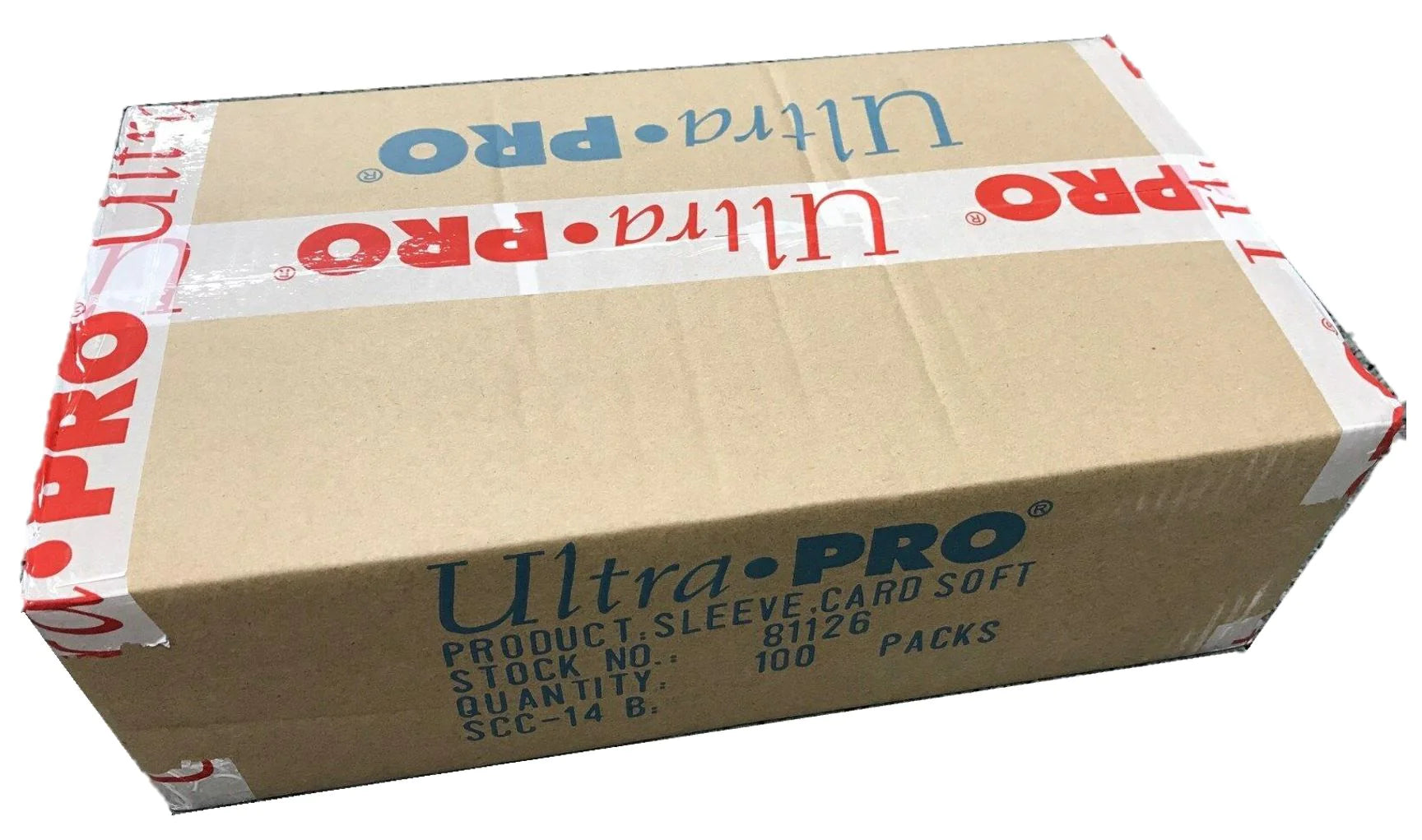 Ultra Pro Soft Card Sleeves 2 5/8" x 3 5/8" Case (Case of 100 Packs) - Miraj Trading