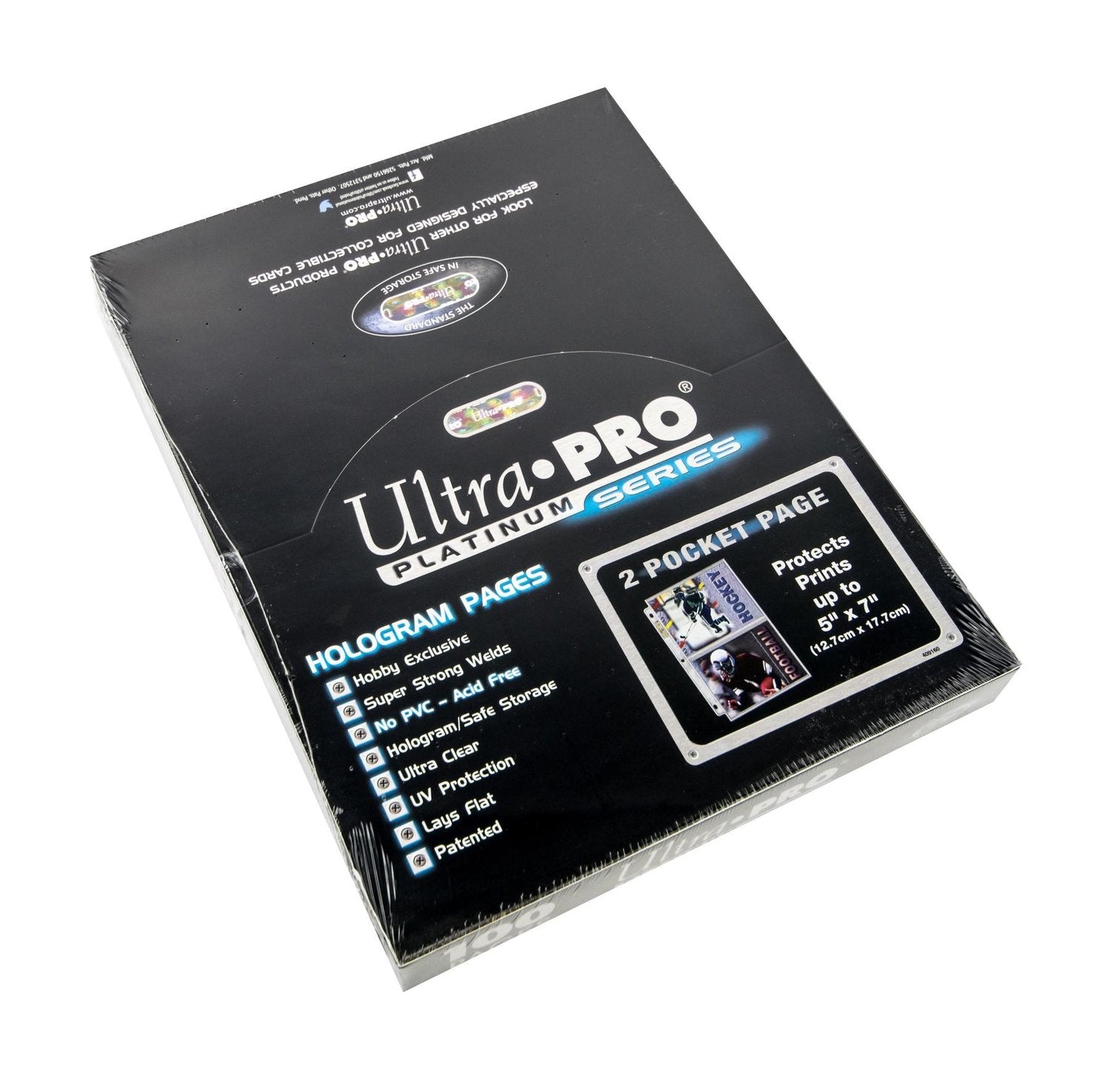 Ultra Pro 2-Pocket Platinum Page with 5" X 7" Pockets - BigBoi Cards