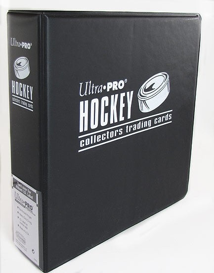 Ultra Pro 3" Hockey Card Collectors Album (Black and/or Navy Blue) (Lot of 2) - BigBoi Cards