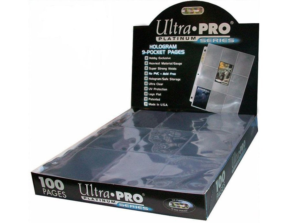 Ultra Pro 9-Pocket Platinum Page for Standard Size Cards - BigBoi Cards