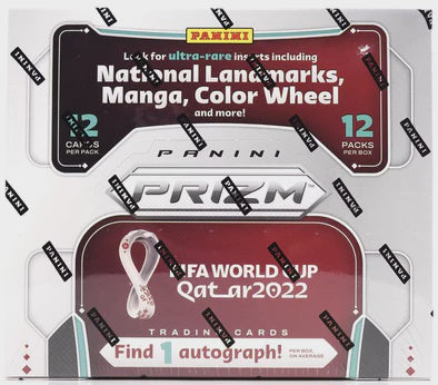 2022 Panini Prizm Fifa World Cup Soccer Hobby Box - Miraj Trading
