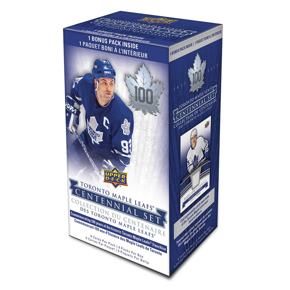 2017-18 Upper Deck Toronto Maple Leafs Centennial Blaster Box - BigBoi Cards