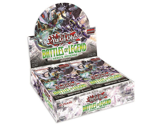 Yu-Gi-Oh! Battles of Legend: Hero's Revenge First Edition Booster Box - BigBoi Cards