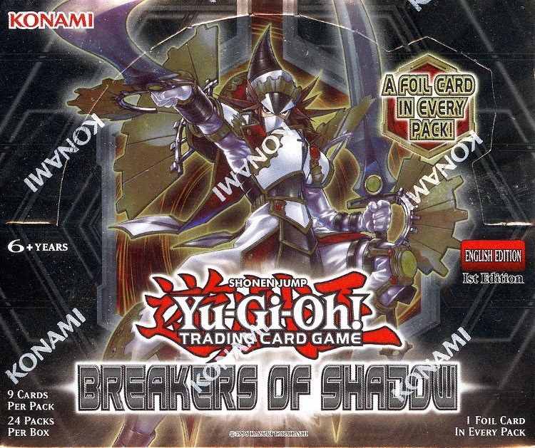 Konami Yu-Gi-Oh! TCG: Breakers of Shadow First Edition Booster Box - BigBoi Cards