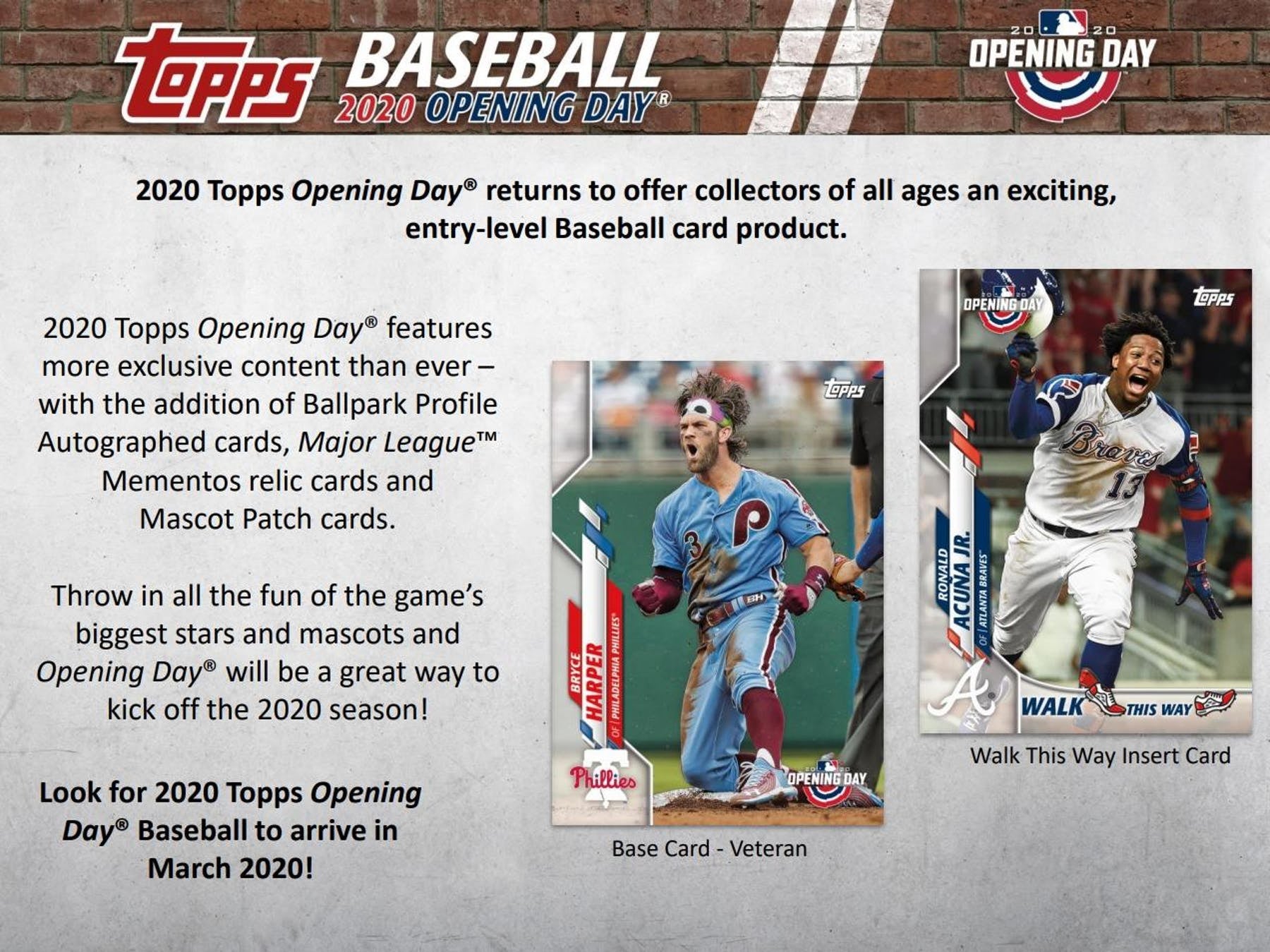 2020 Topps Opening Day MLB Baseball Hobby Sealed Box - BigBoi Cards