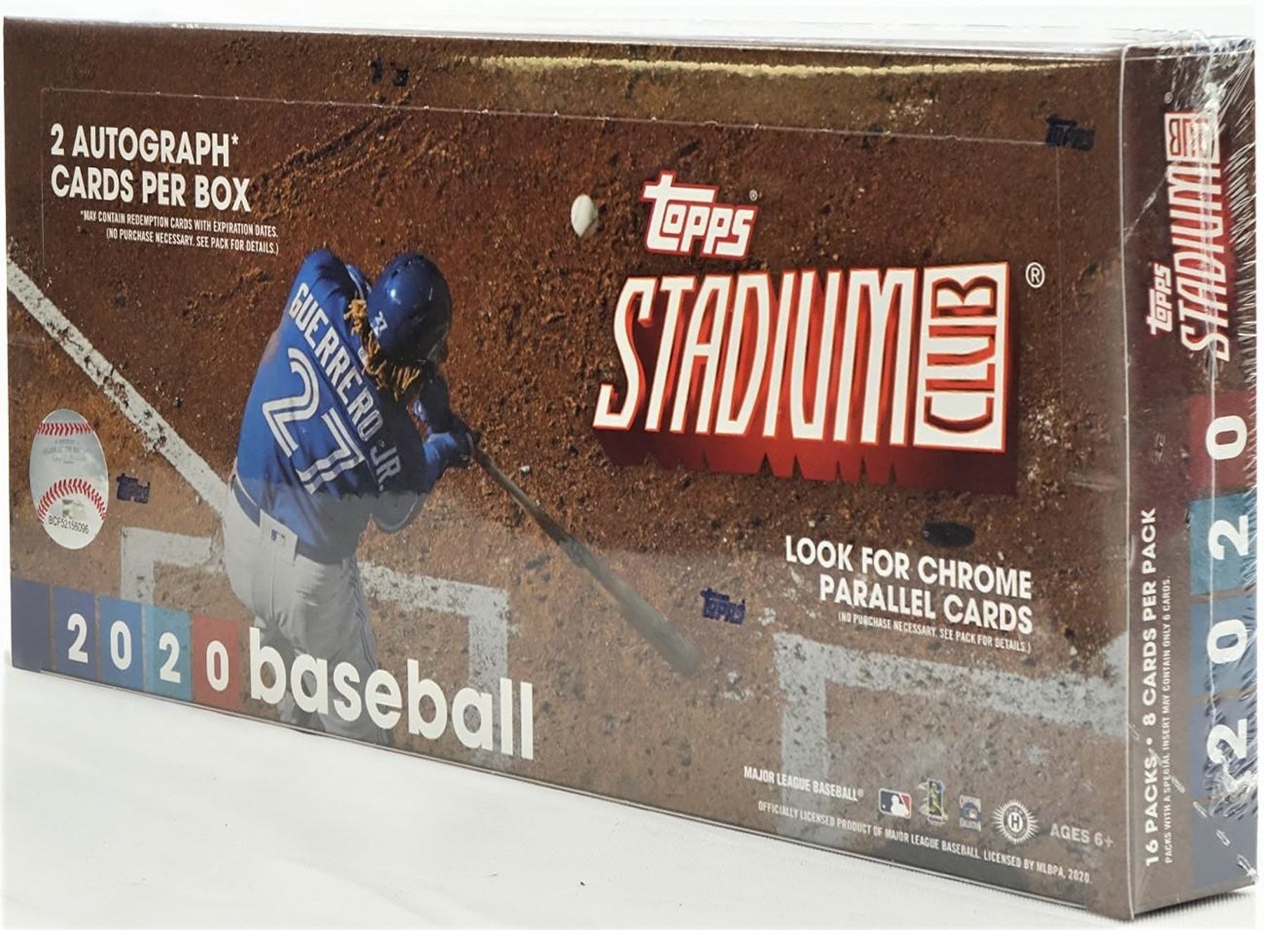 2020 Topps Stadium Club Baseball Hobby Box - BigBoi Cards