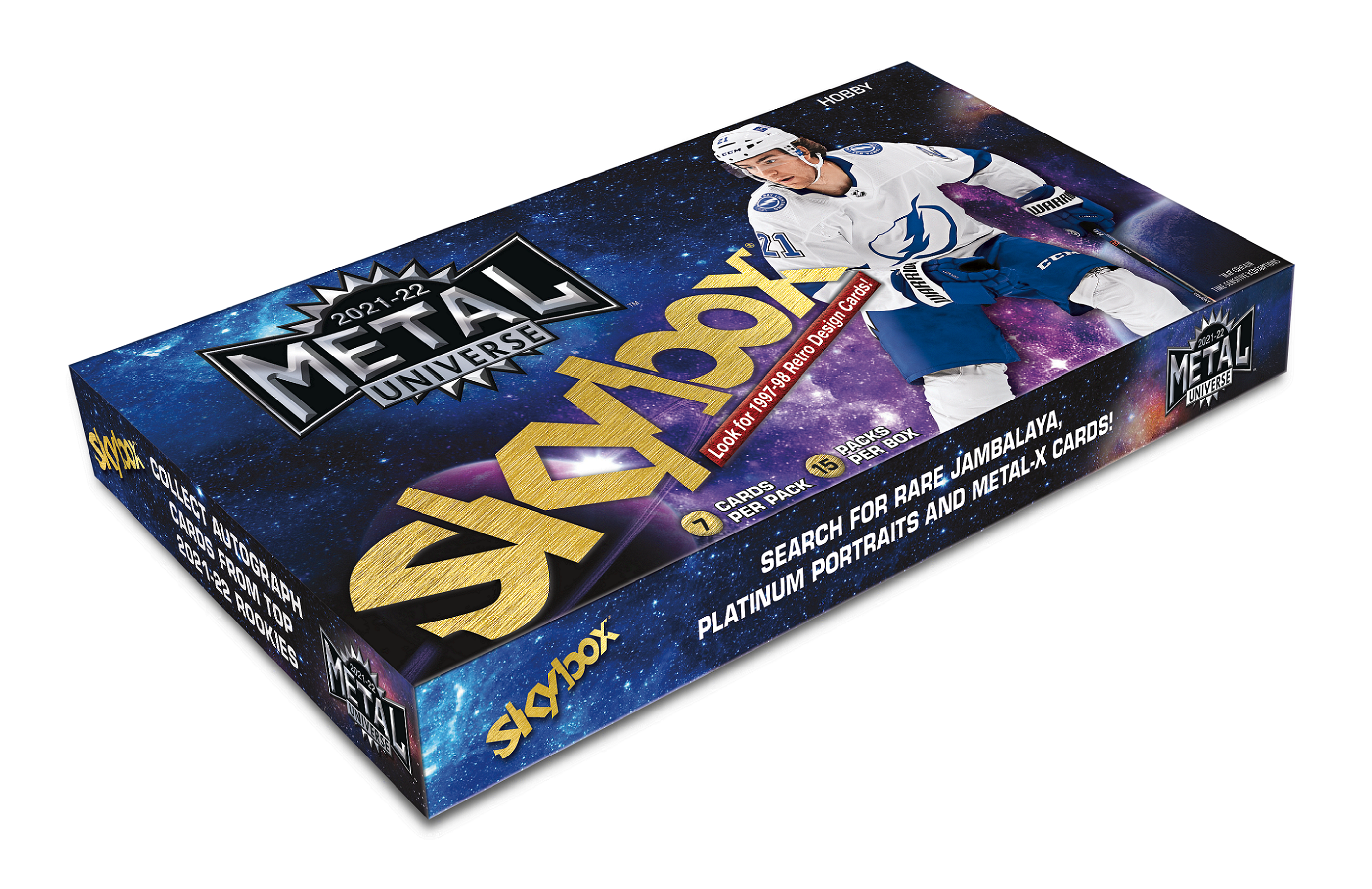 2021-22 Upper Deck Skybox Metal Universe Hobby Box (Coming Soon) - Miraj Trading