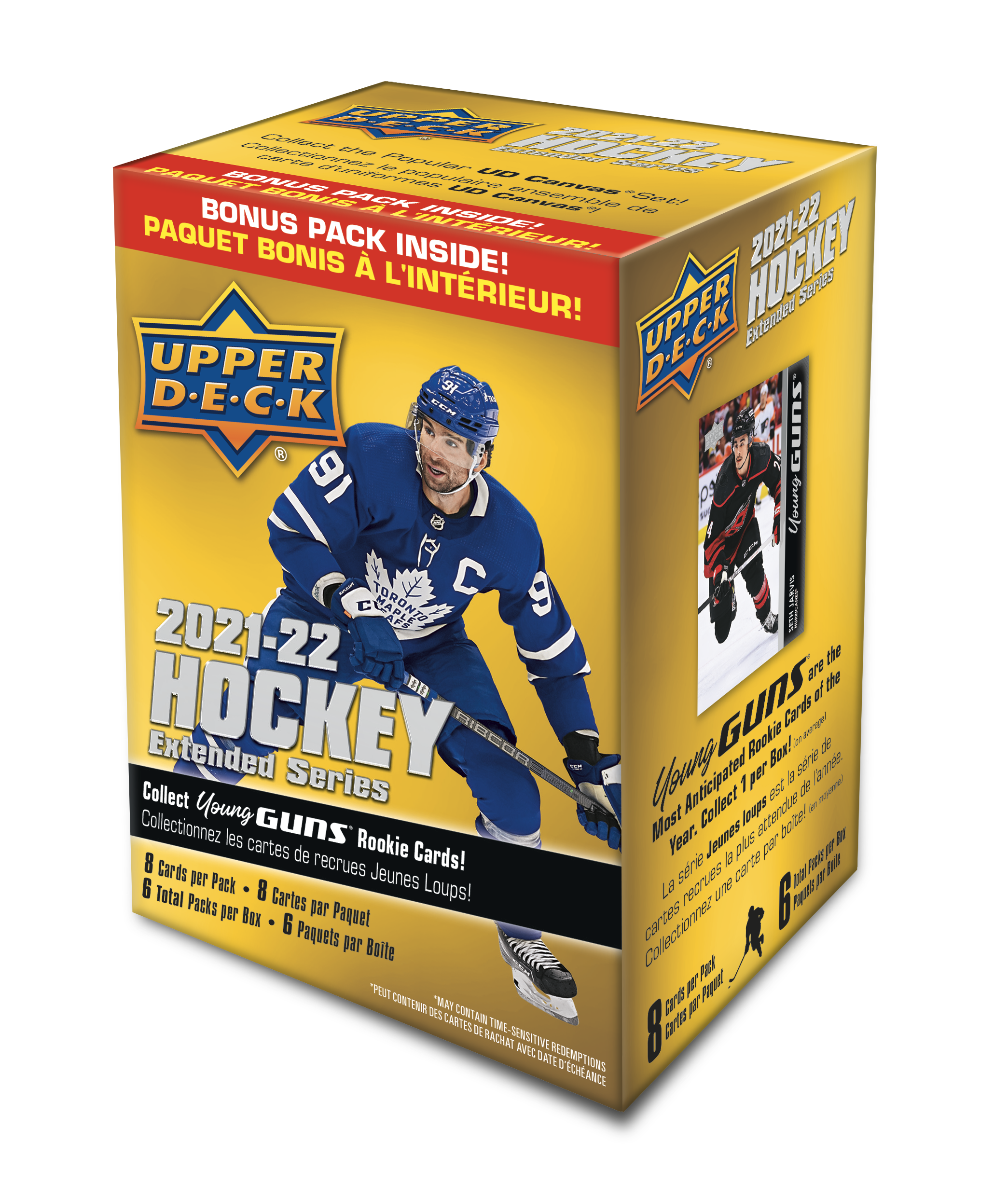 2021-22 Upper Deck Extended Hockey Blaster Case (Case of 20 Boxes) (Pre-Order) - Miraj Trading