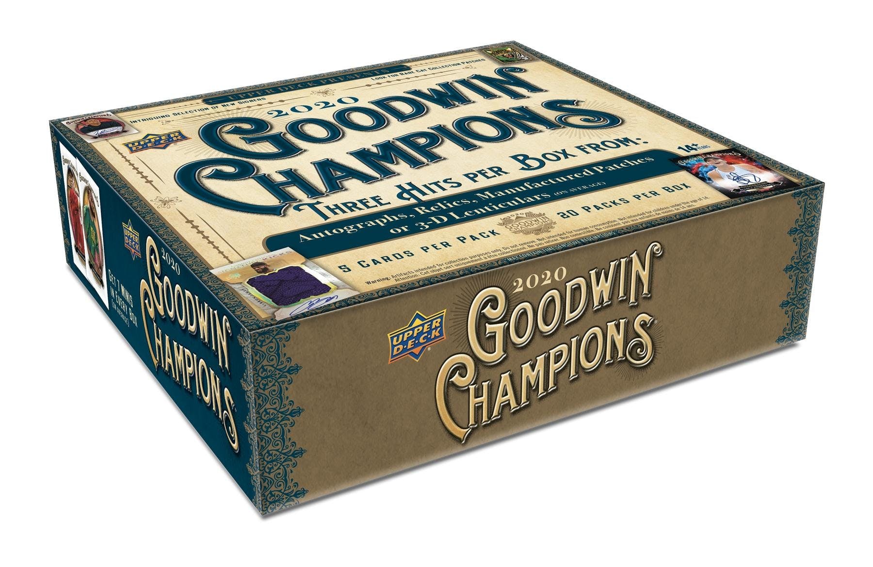 2020 Upper Deck Goodwin Champions Hobby Box - BigBoi Cards