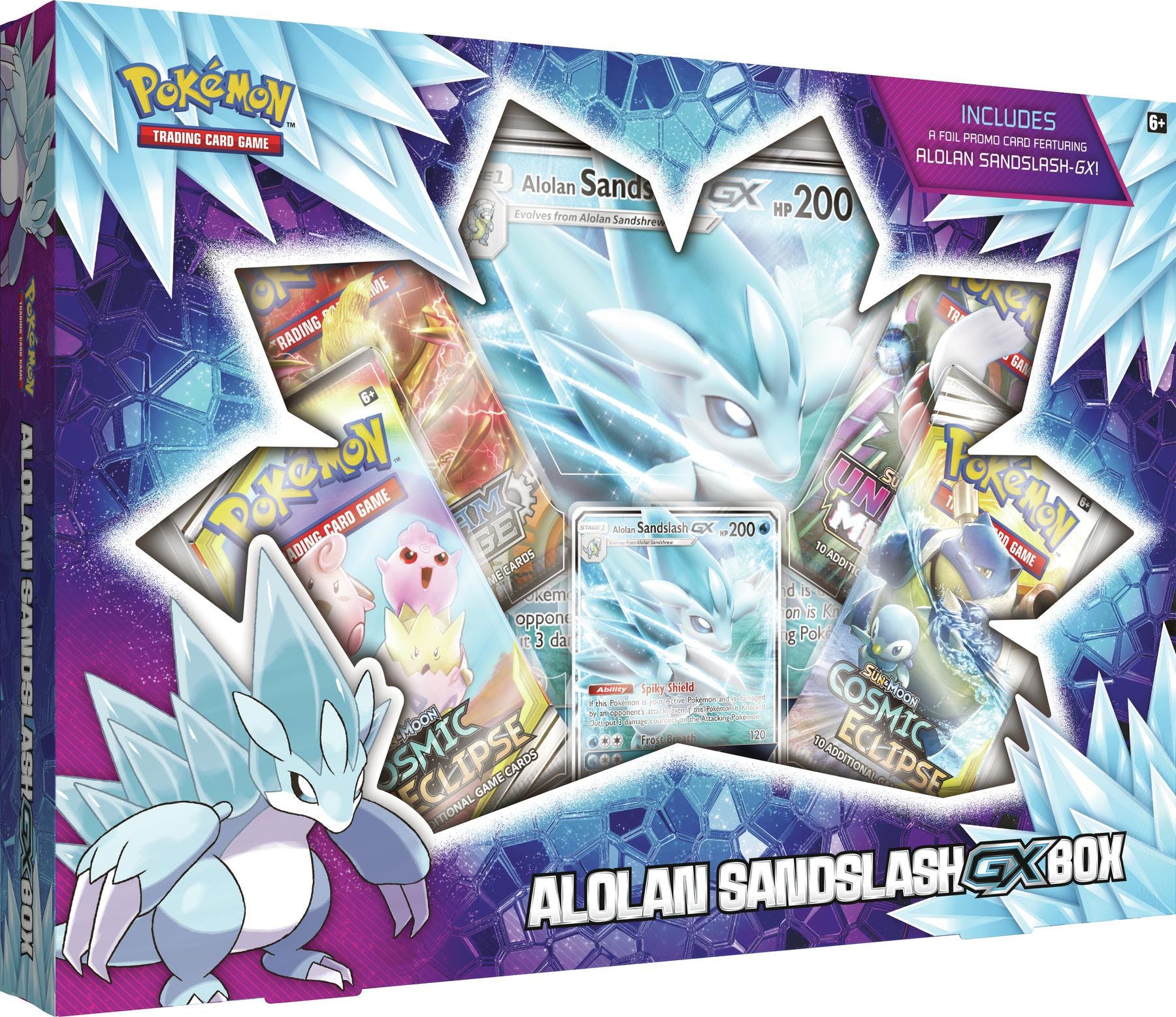 Pokémon TCG Alolan Sandslash GX Box - BigBoi Cards